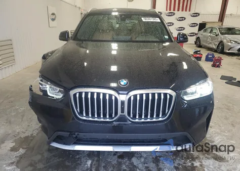 2023 BMW X3 xDrive30I z USA, uszkodzony, nr VIN 5UX53DP00P9R32794